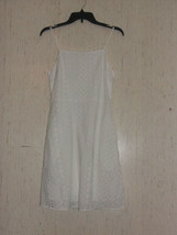 NWT WOMENS maurices WHITE EYELET LACE FULLY LINED SUNDRESS  SIZE XS - £26.18 GBP