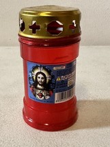 Jesus Prayer Candles Plastic And Metal Top For Rain Proofing, 30 Pieces ... - £35.30 GBP