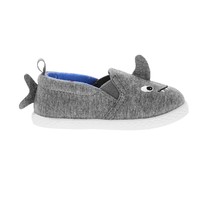 Wonder Nation Boys Slip On Shoes Gray Shark Size 3  NEW - $9.85