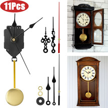 Quartz Wall Clock Pendulum Swing Movement Mechanism DIY Kit Silent Repai... - $20.99
