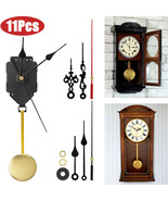 Quartz Wall Clock Pendulum Swing Movement Mechanism DIY Kit Silent Repai... - £16.65 GBP