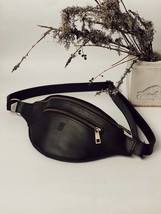 Leather Fanny Pack, Handmade Hip Bag, Personalised Waist Bag - £74.72 GBP