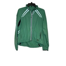 Sugoi Men Cycling Jacket Full Zip Lined Long Sleeve Fleece Athletic Gree... - $23.75