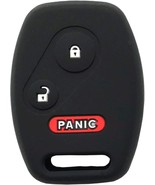 Silicone Protector Key Fob Cover Case fit for Keyless Entry Key Fob (Black) - $16.82 CAD