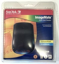 Card Reader San Disk Image Mate Dual SDDR-75-07 Smart Media Usb Combo New Sealed! - £19.12 GBP