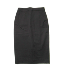 NWT J.Crew No 3 Pencil in Black Bi-stretch Cotton High Rise Below Knee Skirt 16T - £41.02 GBP
