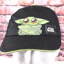 Star Wars Baby Yoda Black &amp; Green Adjustable Baseball Cap - $10.74 CAD