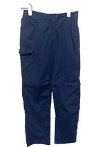 Tresspass Rambler Convertible Blue Trousers size M - Leg 26 inch or UK 1... - £16.86 GBP