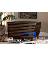 Reagan Walnut Brown Cat Litter Box Cover House - €84,62 EUR