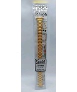 NOS Ladies SPEIDEL Twist O Flex Wide Series Gold Watch Band 10-14mm 2209... - $19.79