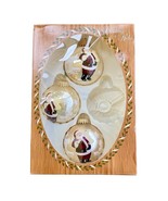 Christmas by Krebs Ornaments Santas Naughty Nice List Lot Of 3 Original ... - $278.12 MXN
