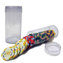 Clear Plastic Chip Tube - $19.27