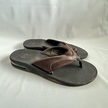 Reef Sandals Men Size US 10, EUR 43 Brown Bottle Opener Flip Flops Sanda... - £16.35 GBP