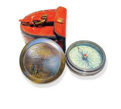 Poem Pocket Compass with to My Daughter - Never Lose Engraved II (Antique Black  - £35.95 GBP