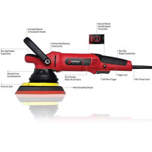 SHURHOLD® 6&quot; Dual Action Polisher PRO, Corded, Variable Speed 21 mm Orbi... - £197.79 GBP