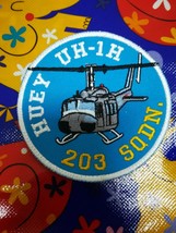 Huey UH-1H Blue Royal Thai Air Force Patch Original Rtaf Patch - £7.95 GBP