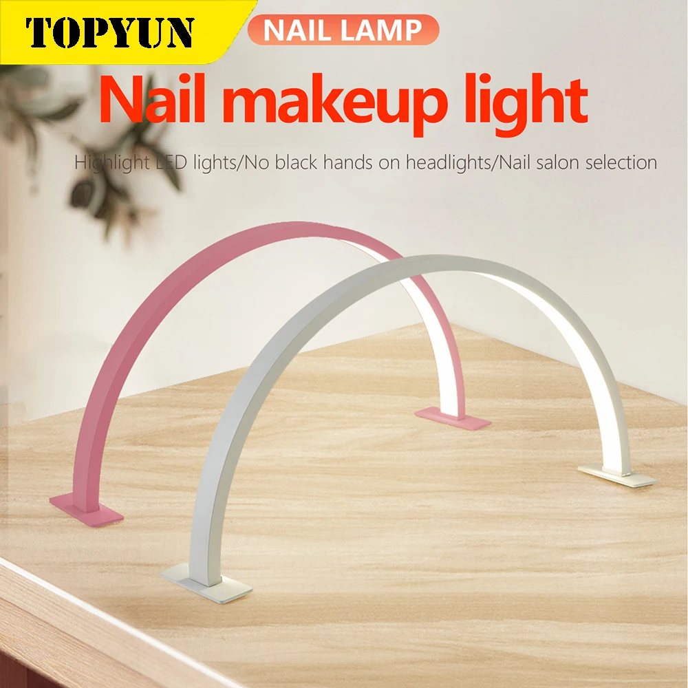 LED Nail Lamp Desktop Embroidery Nail Arc Fill Light USB Plug Portable B... - $22.17+