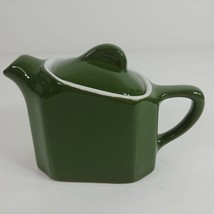 Hall Pottery Green Single Serve Coffee Tea Pot - £29.87 GBP