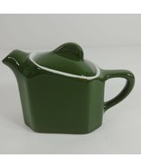 Hall Pottery Green Single Serve Coffee Tea Pot - £29.79 GBP