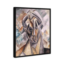 Framed Pablo Picasso Head of Woman Fernande 1909 Painting Oil Canvas Print  - $28.89+