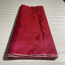 SILK RED -Purplish FABRIC 9 Yards x 22 Inches Wide or 324 Inches x 22 Wide - $98.22