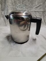 Vintage COPCO Stainless Steel 4-8 Cup Percolator Camping Coffee Pot - $343.34 MXN Vintage COPCO Stainless Steel 4-8 Cup Percolator Camping Coffee Pot - $343.34 MXN