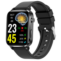 F100 Smart Watch Ecg Non-Invasive Blood Glucose Thermometer Step Men&#39;s Photograp - £71.79 GBP