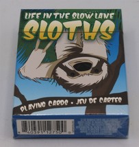 Life In The Slow Lane - Sloths - Playing Cards - Poker Size - New - £10.99 GBP