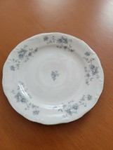 Johann Haviland Bavaria Germany Blue Garland 6 1/4&quot; Bread &amp; Butter Plate set 4 - £12.25 GBP