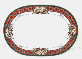 Noritake Royal Hunt 16 Inch Platter Plaid Excellent Condition - $88.61