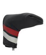 Majek Golf Retro Putter Blade Style (Black with White and Red Stripes) H... - $342.21 MXN