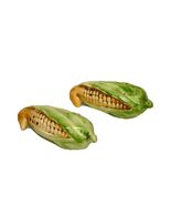 CORN EARS SALT AND PEPPER SHAKERS Vintage OCCUPIED JAPAN YELLOW - $176.00 MXN