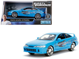 Mia&#39;s Acura Integra RHD (Right Hand Drive) Blue &quot;The Fast and the Furious&quot; Movie - $48.67