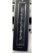 Vera Bradley Ball Point Ink Pen Flowers Java Navy Camo Black Ink Click - £14.46 GBP