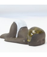 African American Baby Pottery Made in Sweden Limit Ed4.25&quot; L x 2.7&quot; W x ... - $24.49