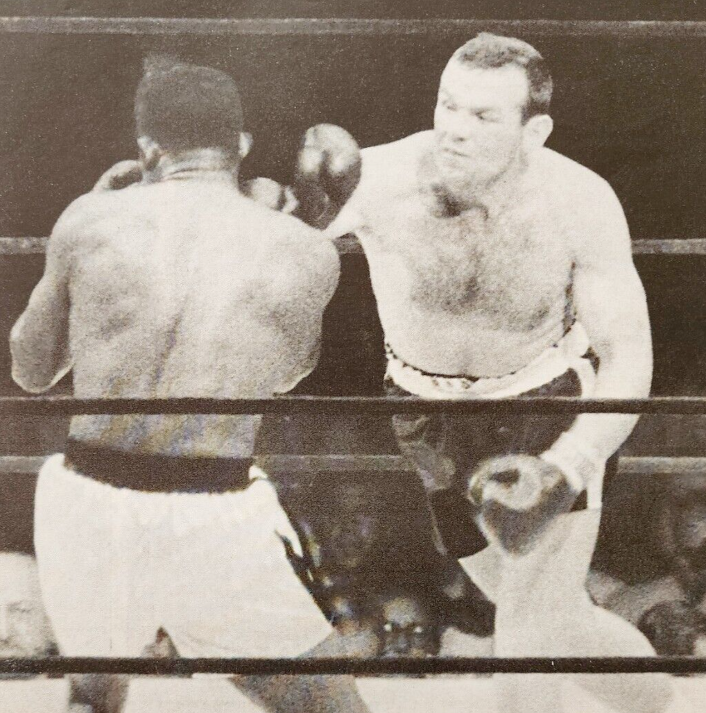 1959 Johansson Knocks Out Floyd Patterson Boxing Sports Illustrated Page... - $29.99
