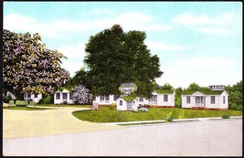 Pippin Cabins Color Linen Postcard - Sylvania, Georgia - $12.25