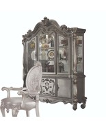 Versailles Buffet &amp; Hutch, Antique Platinum Finish - $74,347.79 MXN