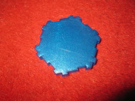 2004 - Heroscape Board Game Piece: Blue Water Liquid 1-way hex tile - £1.37 GBP