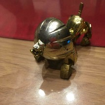 Rare Vintage Takara Metal Leo Micro Change Lobo Microman Micronauts Metal Gold - $489.80