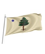 Maine 1901 to 1909 Flag  3x5 outdoor, Size -3x5Ft / 90x150cm, Garden flags - $40.75 CAD
