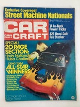 VTG Car Craft Magazine November 1972 Vol 20 #11 CC Rider Buttera-Built No Label - £7.43 GBP