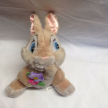 Disney Baby G Bunny Rabbit Bean Bag Plush Stuffed Animal Toy 5.5 in Tall Bambi - £7.43 GBP