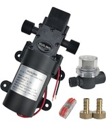 Dc 12V Diaphragm Pump, Self-Priming Pump With Filter Quick Connection Te... - $36.99