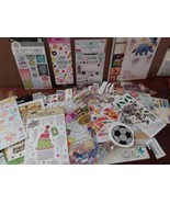 Scrapbook Crafting Partial Sheets Sticker Lot Disney Sports Planning Pro... - $37.21