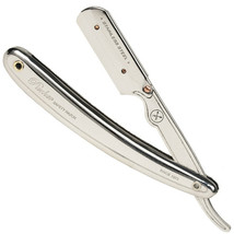 Parker Safety Razor SR1 Stainless Straight Edge Barber Razor &amp; 5 blades - £22.69 GBP