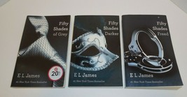Fifty Shades of Grey  Darker Freed Trilogy Set 3 Books E L James Paperback - £11.66 GBP