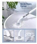 LABIGO Electric Spin Scrubber LA1 Pro, Cordless Spin Scrubber with 4 Rep... - $33.94 CAD