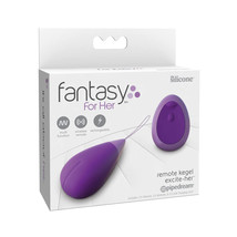 Fantasy For Her Remote Kegel Excite-Her Purple - $43.13