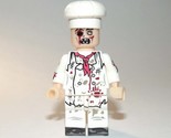 Chef Cook Zombie Horror Movie Custom Minifigures - $8.46